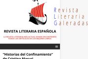La Revista Literaria Galeradas, publica 'Historias del Confinamiento' de Cristina Maruri.