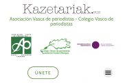 Cristina Maruri escribe dos colaboraciones para la revista Kazetariak