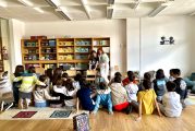 Cristina Maruri ofrece una charla a los alumnos del colegio Claret Askartza