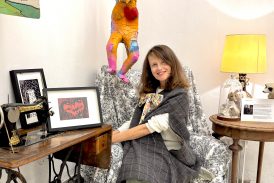 Cristina Maruri asiste a diversos actos de la vida cultural y social de la capital vizcaína